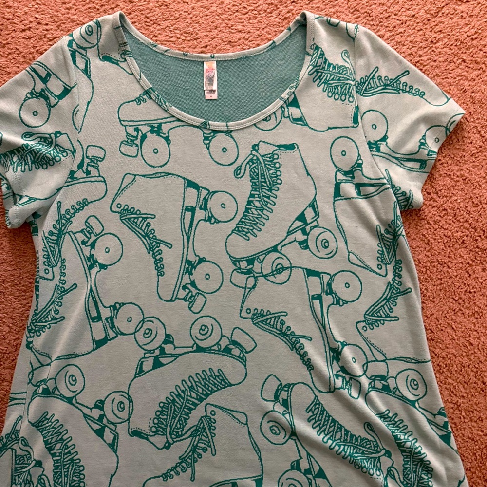 LulaRoe Roller Skates Classic T